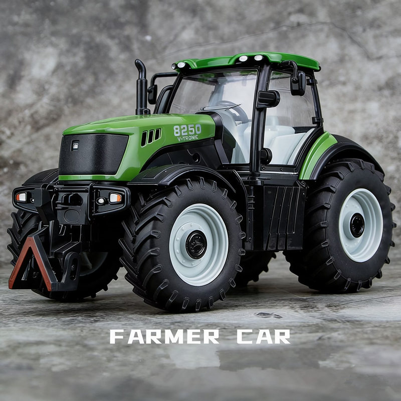 Agriculture Farming Types - 1/30 Alloy Tractor Model Diecast Metal