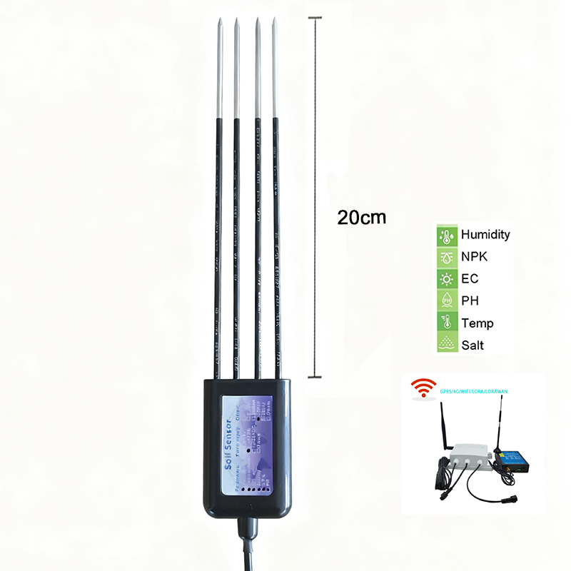 Soil Moisture Sensor - High Precision RS485 20cm Depth Handheld