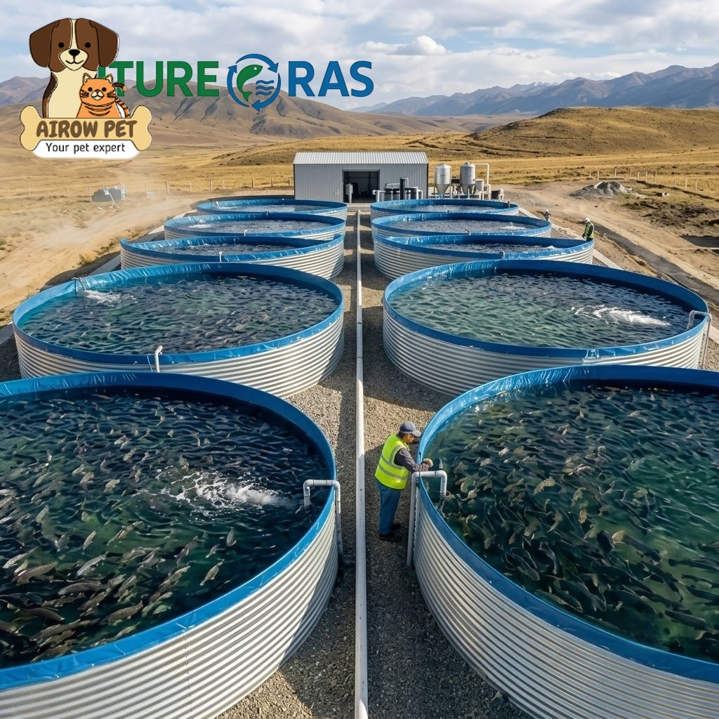 Farm Pond Liner - AIROW FUTURERAS fish breeding pond aquaculture