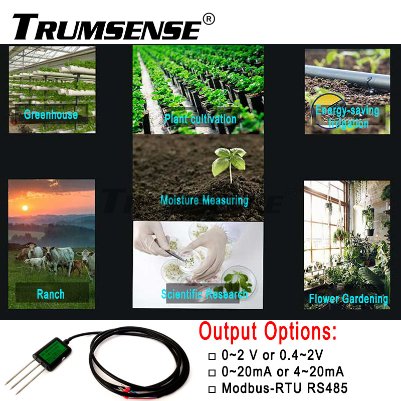 New Generation Chip Trumsense  - đánh giá và giá Soil Moisture Sensor