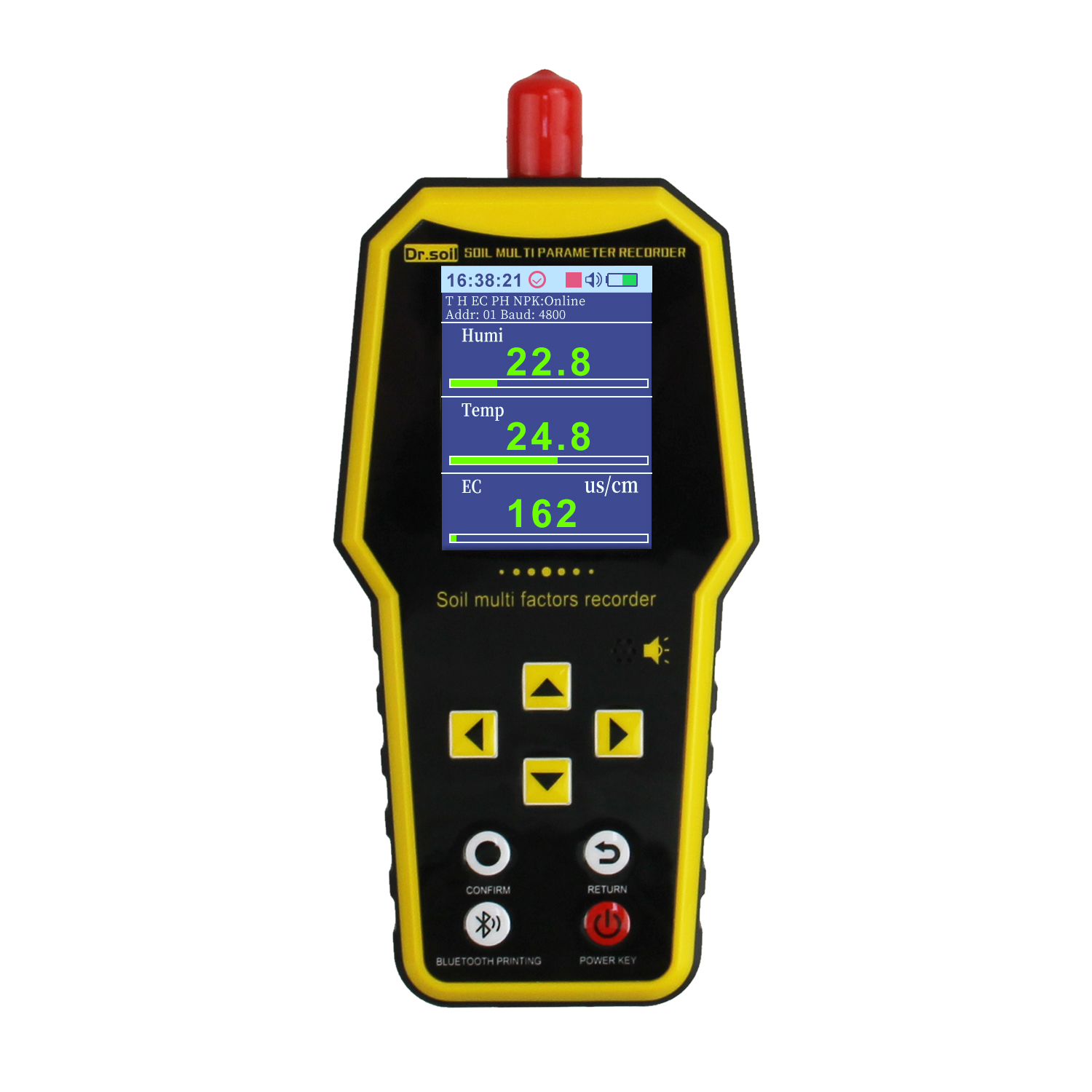 7 in 1 Portable Soil Moisture  - đánh giá và giá Soil Moisture Sensor