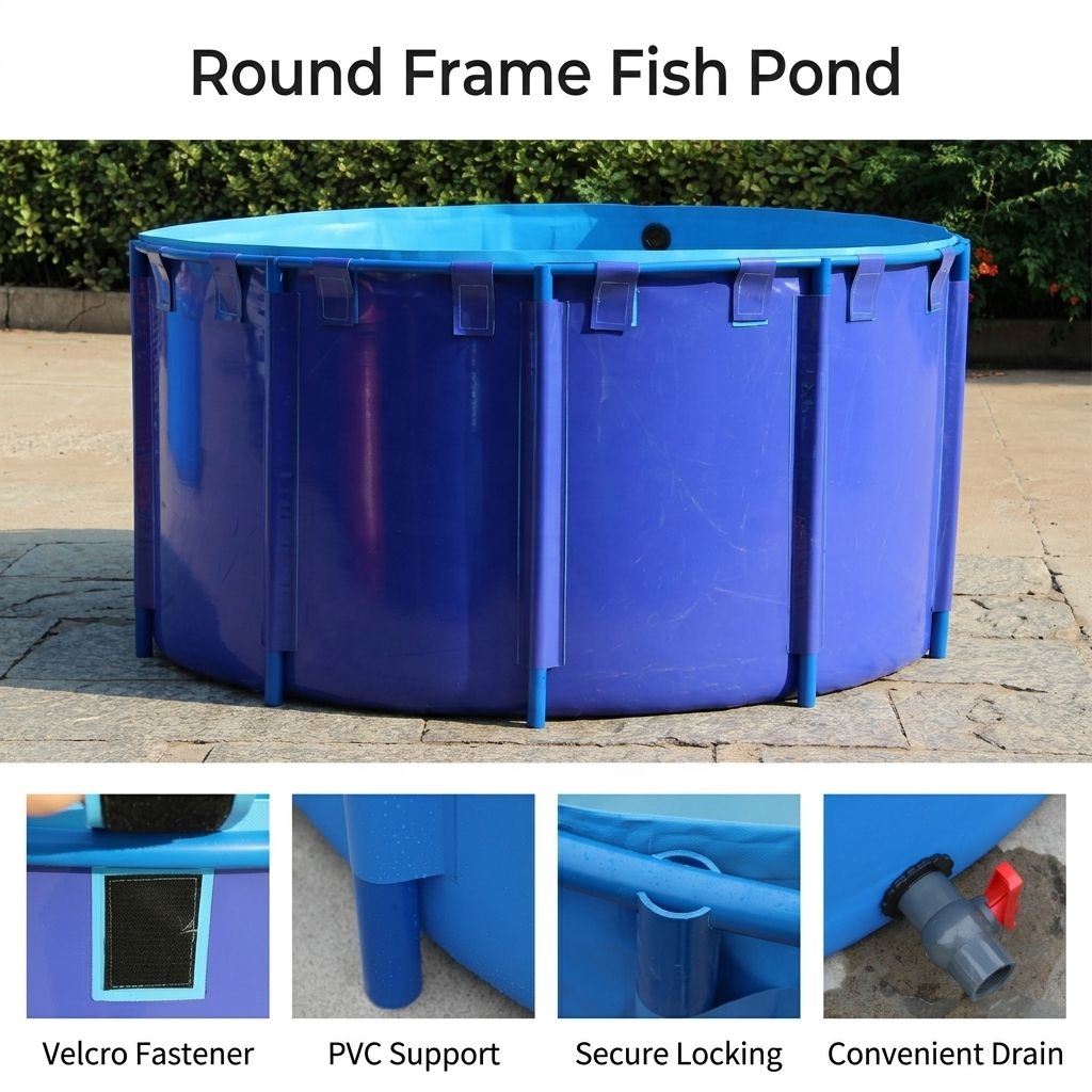 Durable PVC Fish Farming Pond, - đánh giá và giá Farm Pond Liner