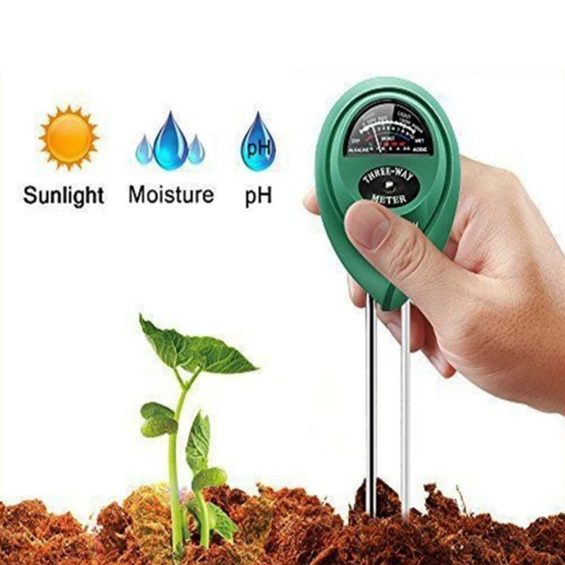 Garden PH Meter Sunlight 3in1  - đánh giá và giá Soil Moisture Sensor