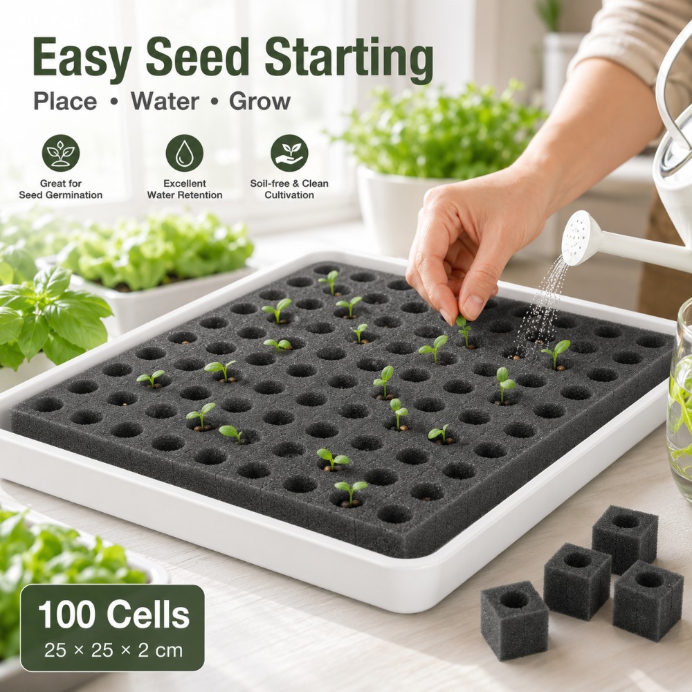 Soilless Hydroponic Plant Spon - đánh giá và giá Nursery Plug Tray