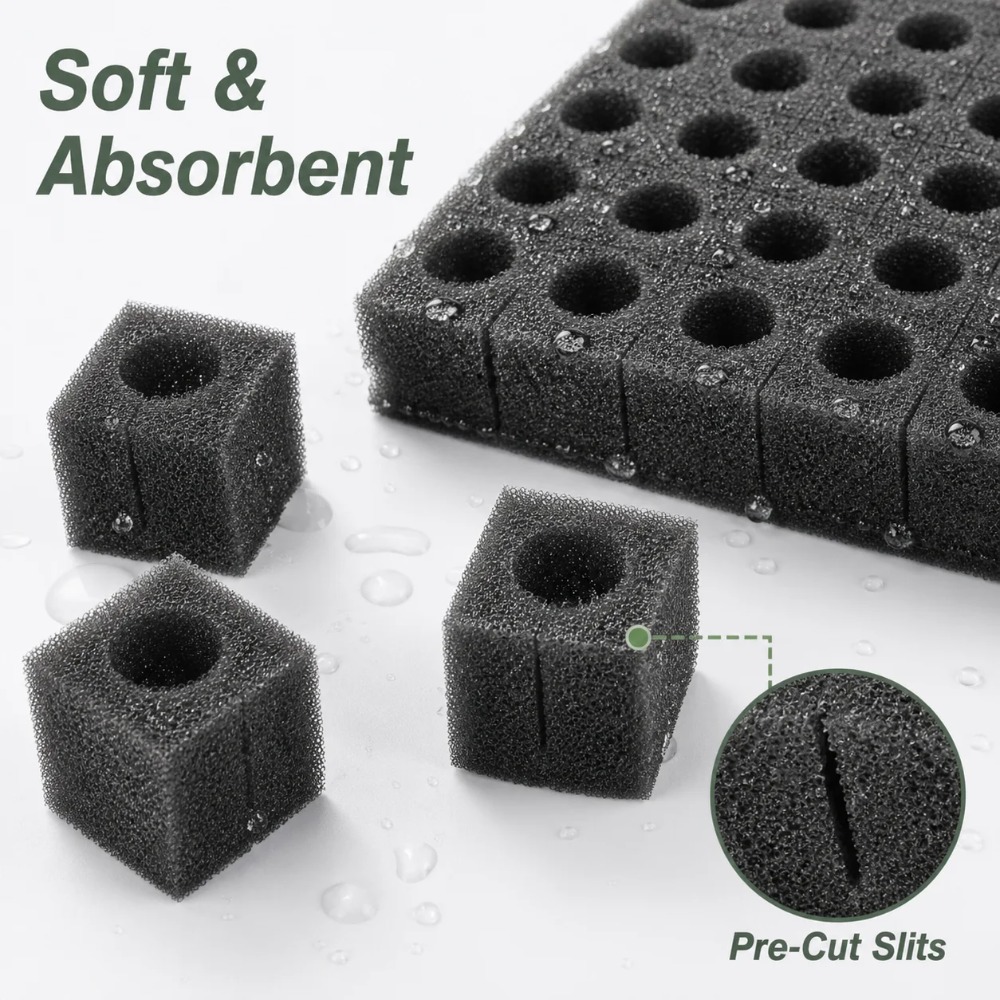 Soilless Hydroponic Plant Spon - đánh giá và giá Nursery Plug Tray
