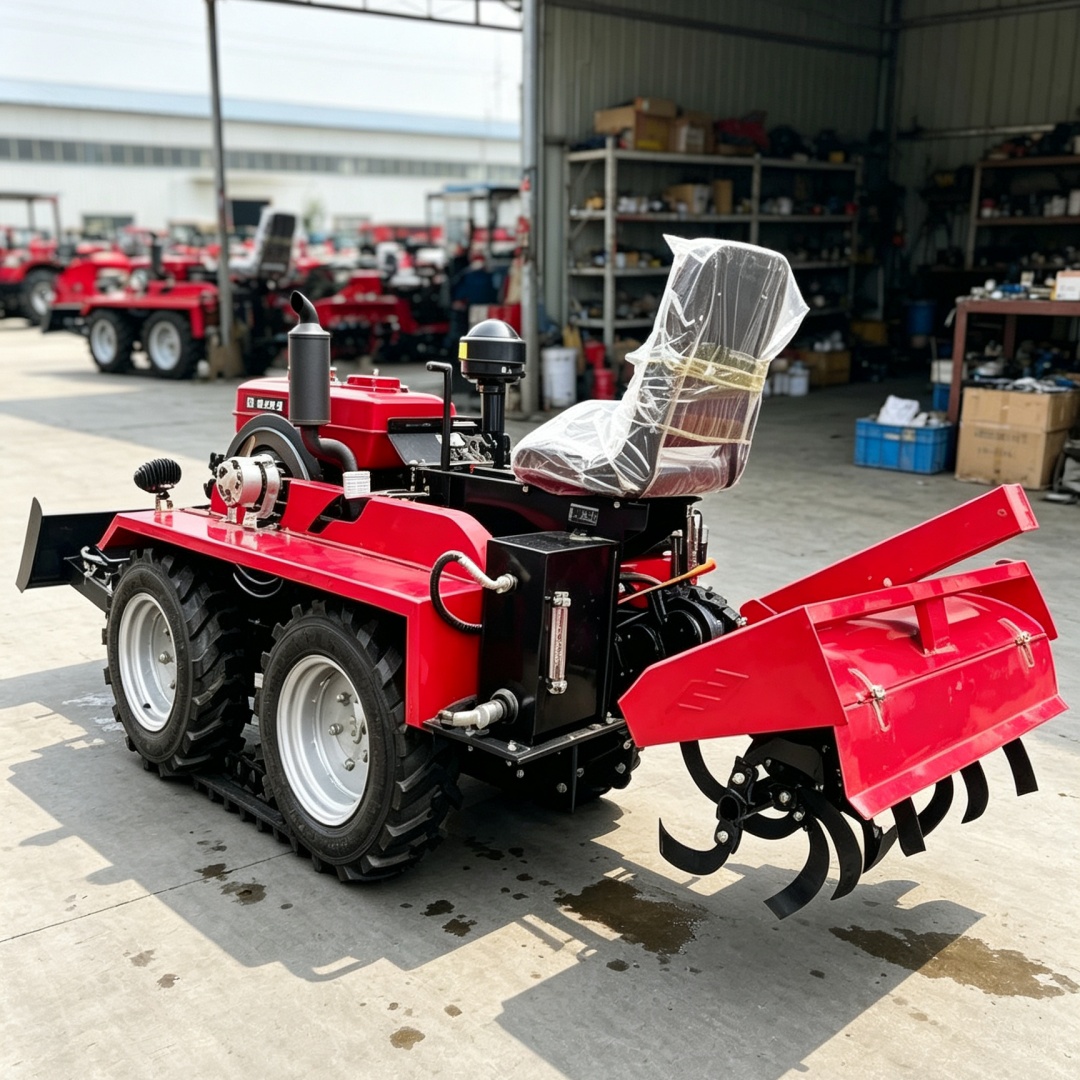 Customized 4‑Wheel 4WD Rotary  - đánh giá và giá Farming Agriculture & Cooking