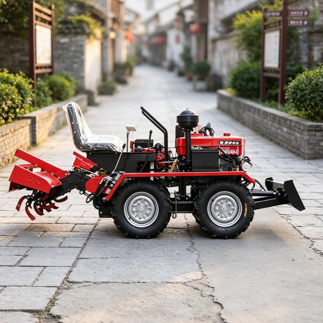 Customized 4‑Wheel 4WD Rotary  - đánh giá và giá Farming Agriculture & Cooking