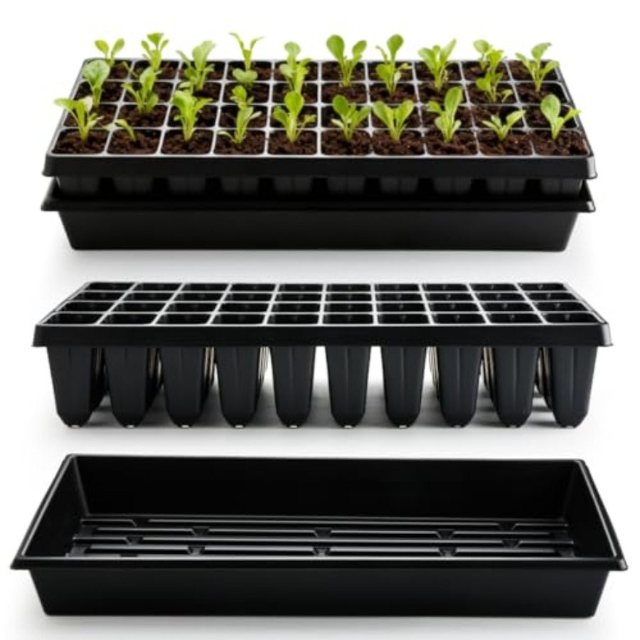 10 Pack 1020 Seed Starter Tray - đánh giá và giá Nursery Plug Tray