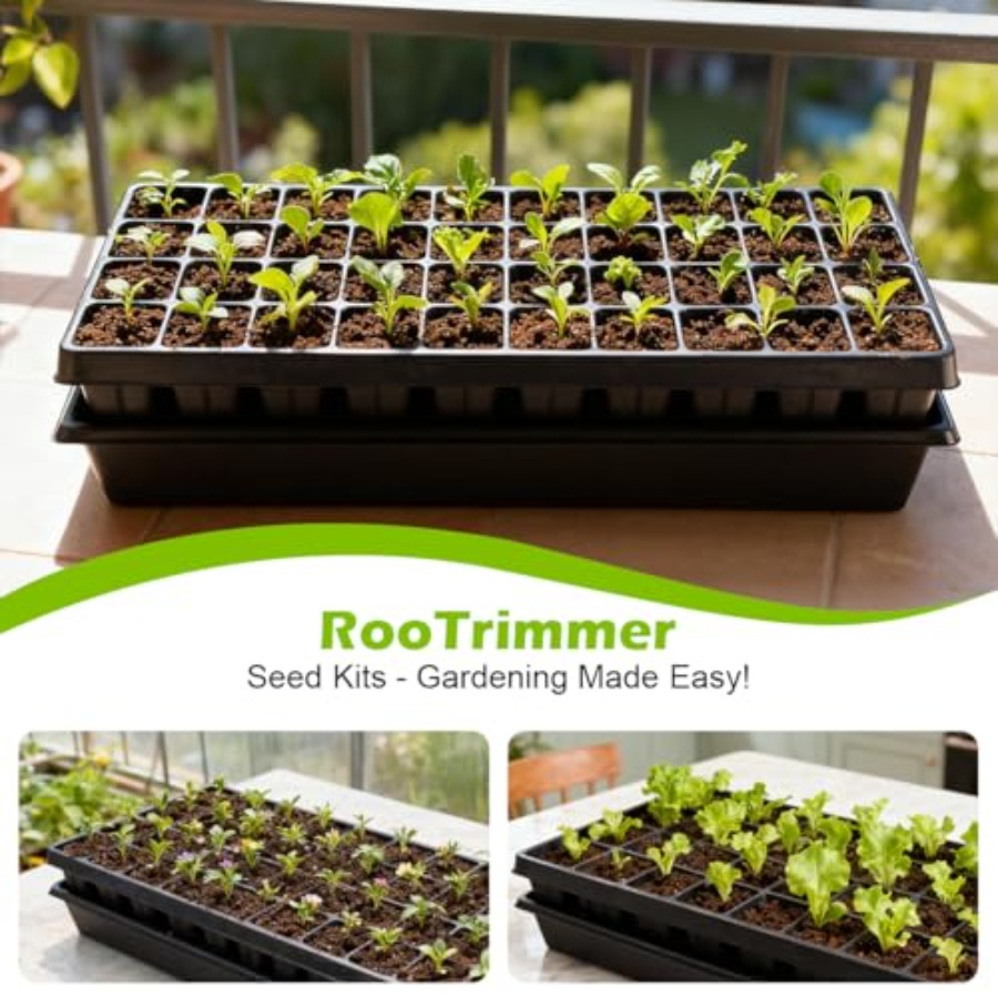10 Pack 1020 Seed Starter Tray - đánh giá và giá Nursery Plug Tray